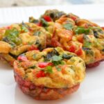 Mixed Veg and Omelette Muffins