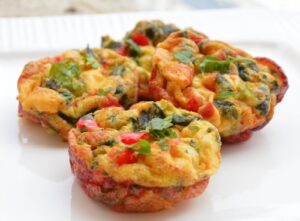 Mixed Veg and Omelette Muffins